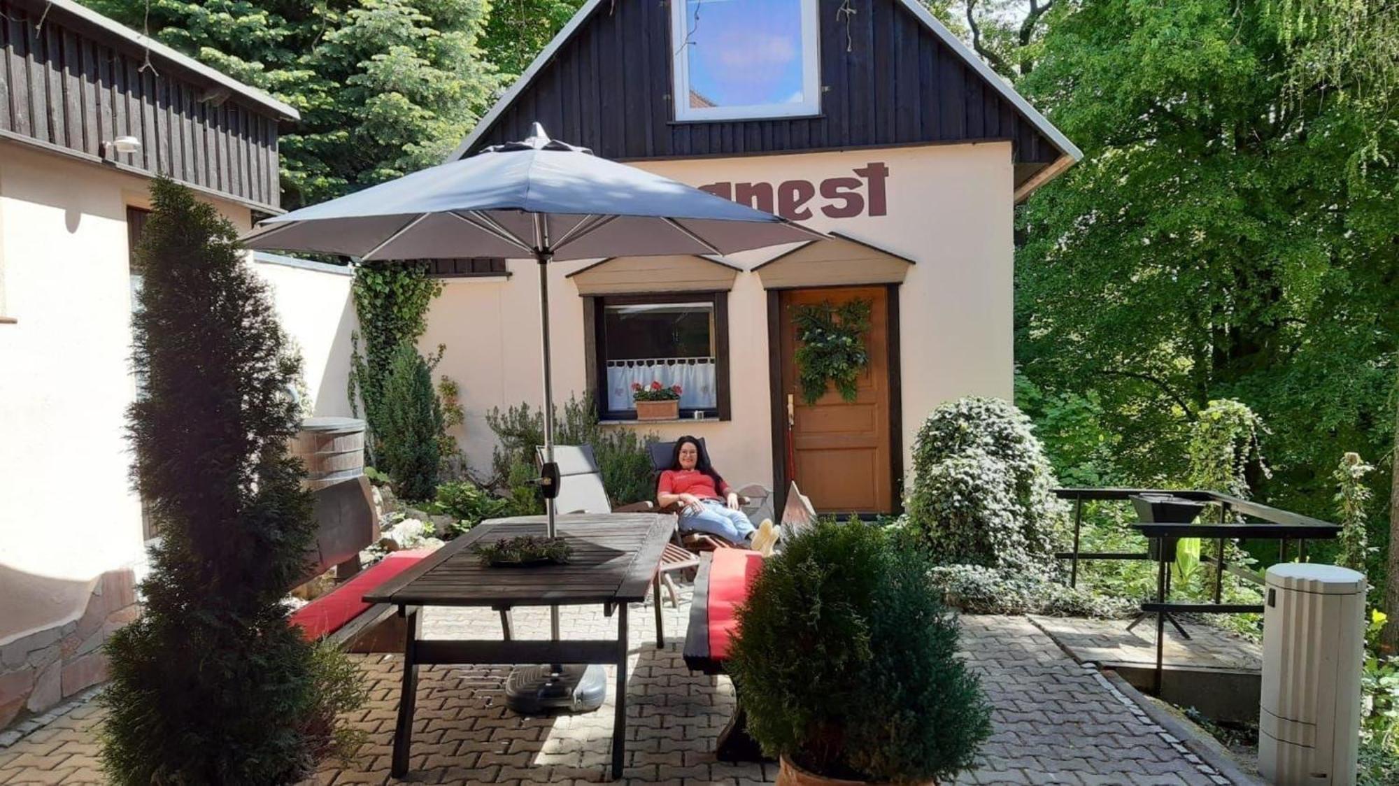 Bergnest Bungalow Bad Gottleuba Εξωτερικό φωτογραφία